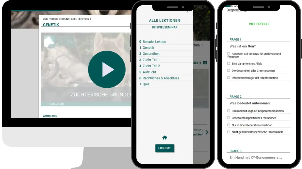 Seminar und Quiz bei European Wolfdogs & Wolfalikes